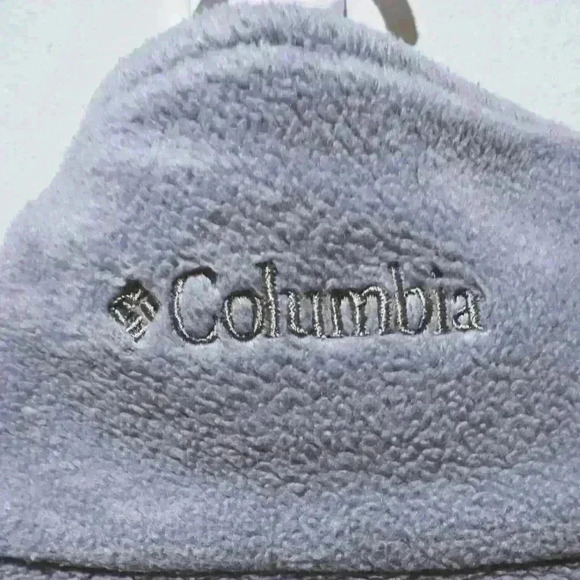 Columbia Fleece Jacket XL Vintage Lavender Gray Tint Hiking - Picture 5 of 7